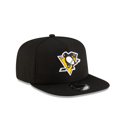 Pittsburgh Penguins Black 9FIFTY A-Frame Snapback Hat