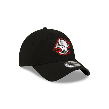 Buffalo Sabres Team Black 9TWENTY Adjustable Hat