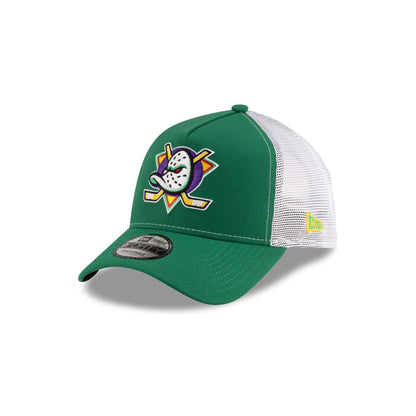 Anaheim Ducks Kelly Green 9FORTY A-Frame Trucker