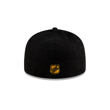Boston Bruins Black Corduroy 59FIFTY Fitted Hat