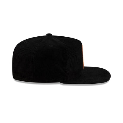 Columbus Clingstones Black Corduroy Golfer Hat