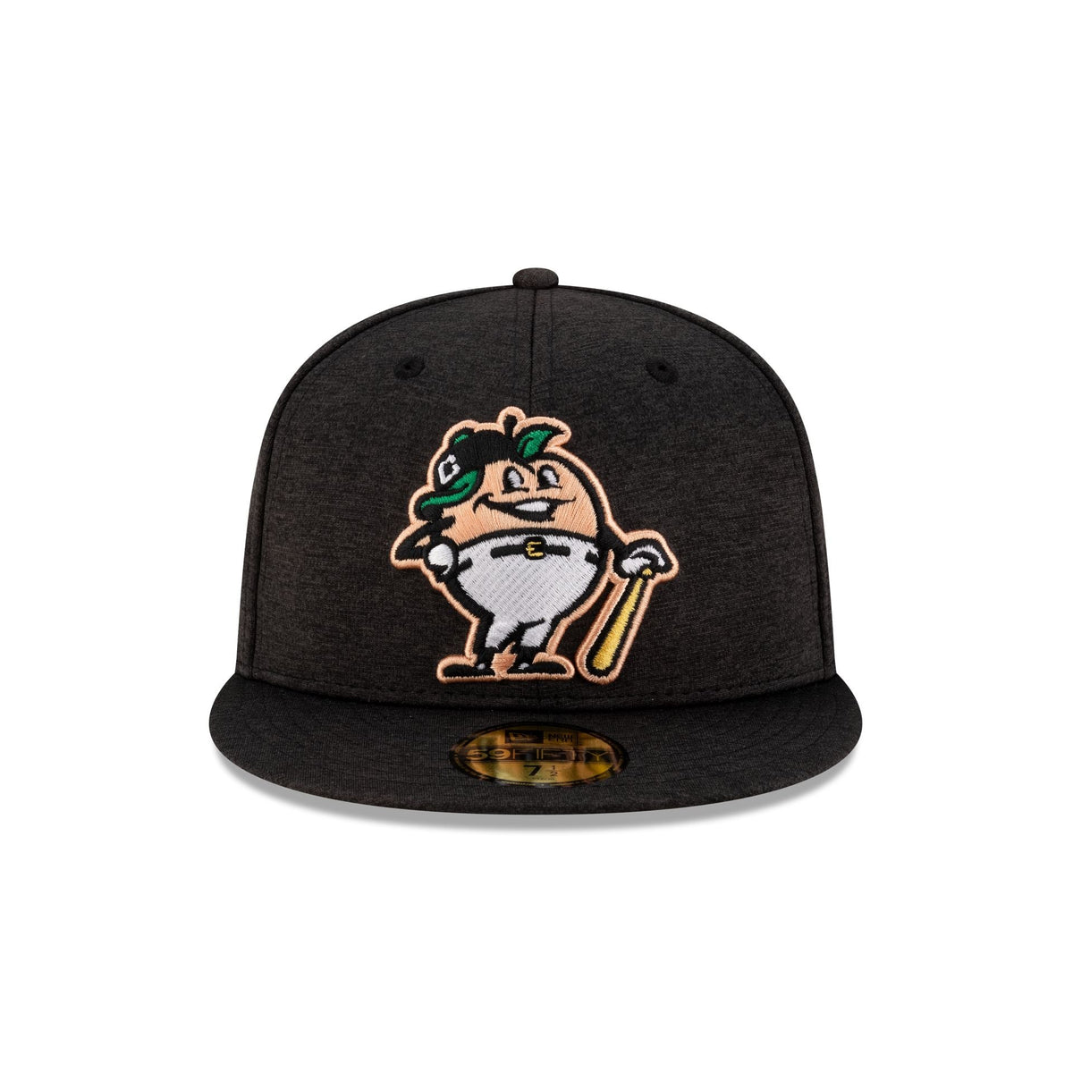 Columbus Clingstones Shadow Tech Black 59FIFTY Fitted Hat