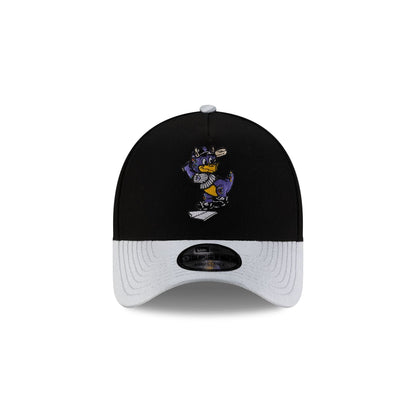 Colorado Rockies Mascot Black 9FORTY A-Frame Snapback Hat