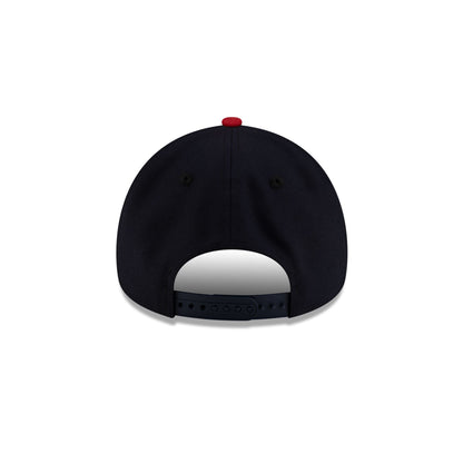 Atlanta Braves Mascot Navy 9FORTY A-Frame Snapback Hat
