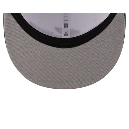 Philadelphia Eagles Super Bowl LIX Champions White 59FIFTY Fitted Hat