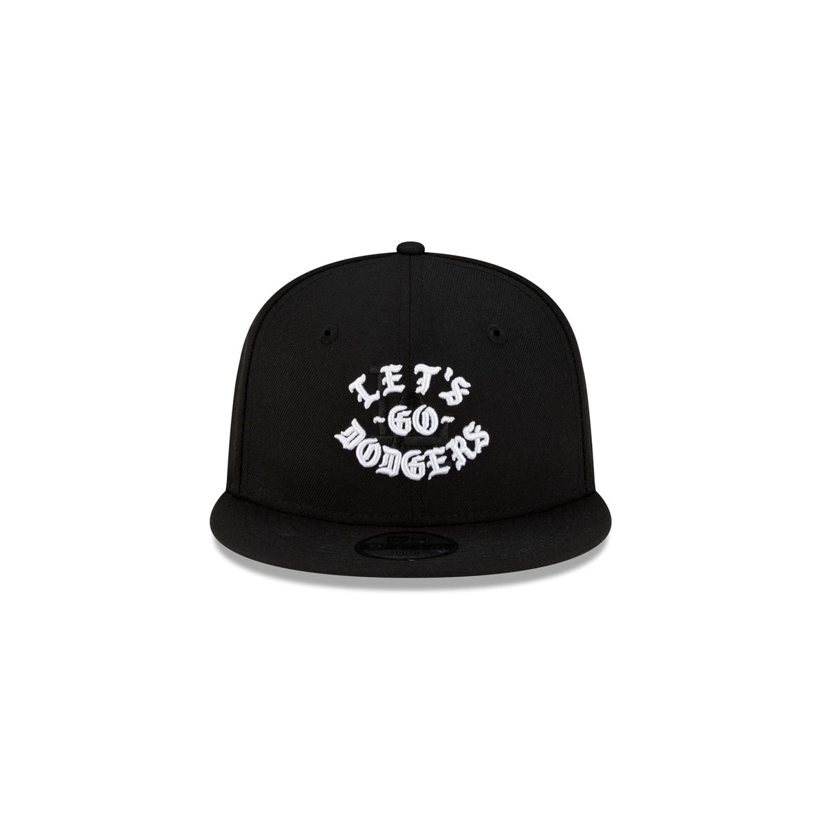 Born x Raised x Los Angeles Dodgers Let's Go World Series Kids Black 9FIFTY Snapback Hat