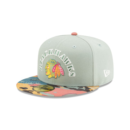Chicago Blackhawks Retro Everest Camo 59FIFTY Fitted Hat
