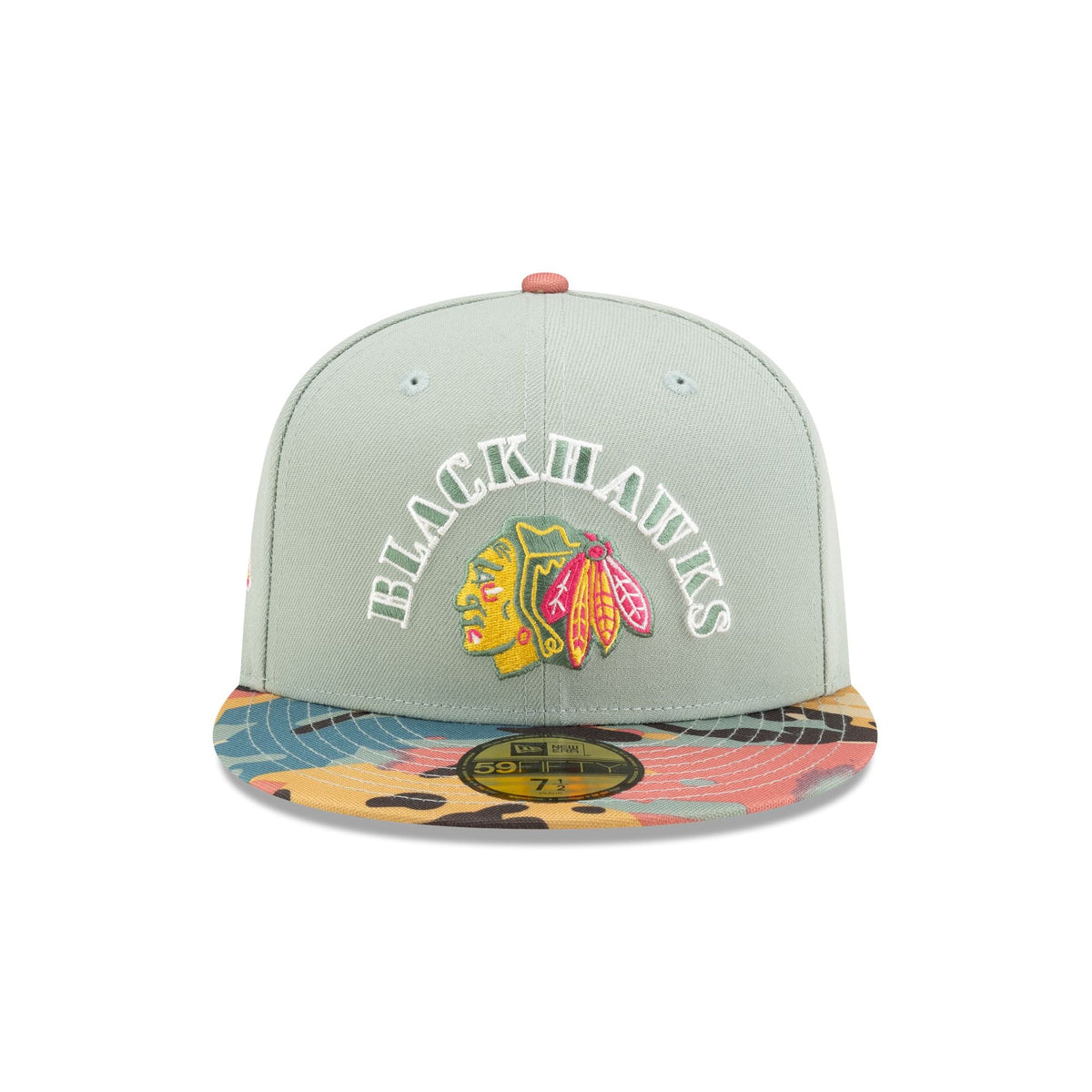 Chicago Blackhawks Retro Everest Camo 59FIFTY Fitted Hat