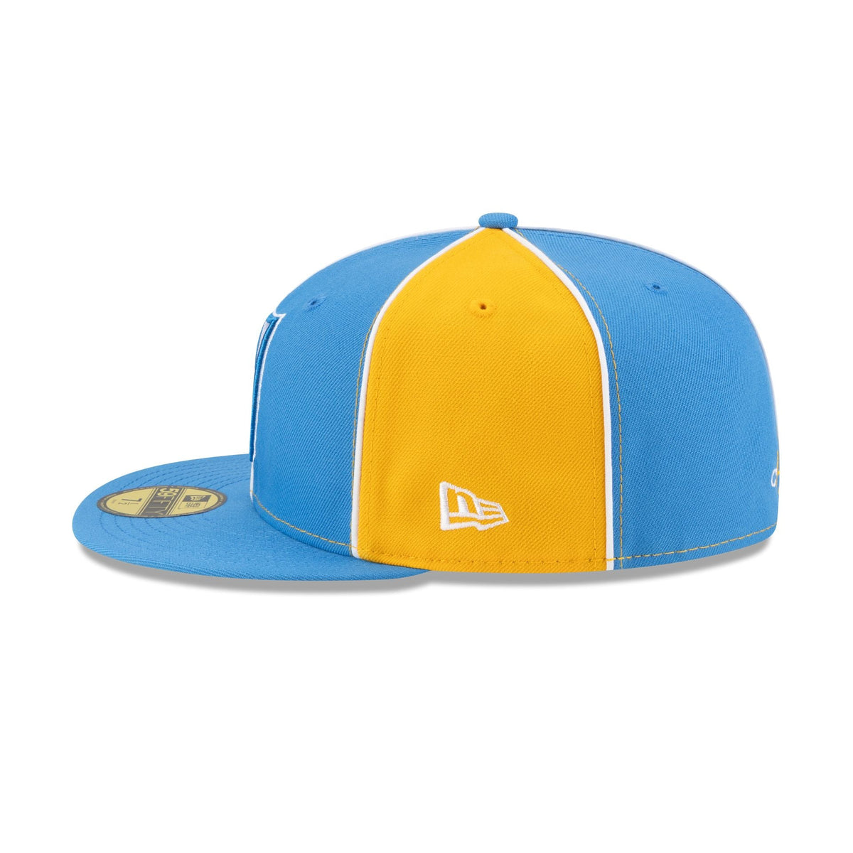 Los Angeles Chargers Two-Tone Pinwheel 59FIFTY Fitted Hat
