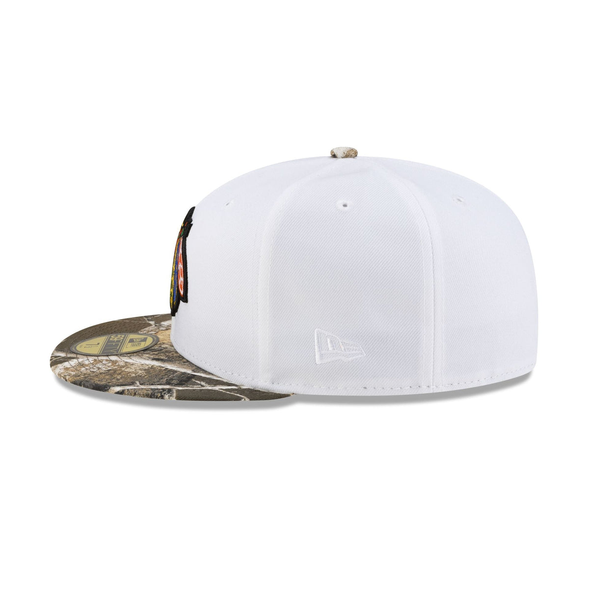 Chicago Blackhawks Realtree Visor 59FIFTY Fitted Hat
