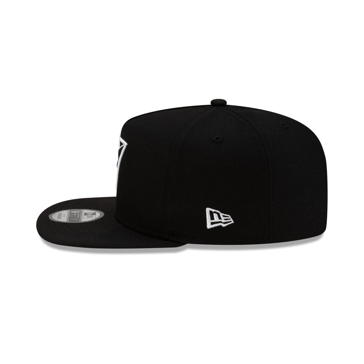 Arizona Diamondbacks Upside Down Logo Black 9FIFTY A-Frame Snapback Hat