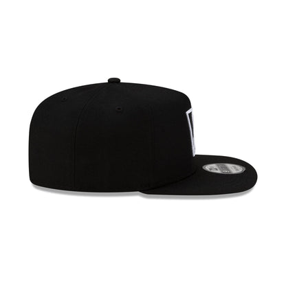 Arizona Diamondbacks Upside Down Logo Black 9FIFTY A-Frame Snapback Hat
