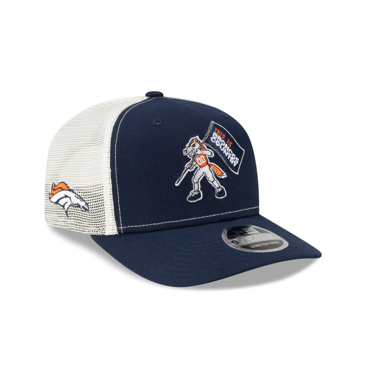 Denver Broncos Mascot 9SEVENTY Trucker Hat