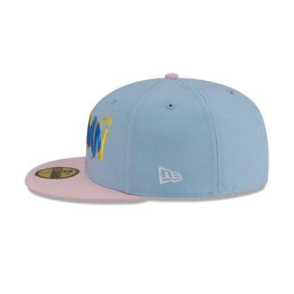 Batman Forever Blue Pink 59FIFTY Fitted Hat