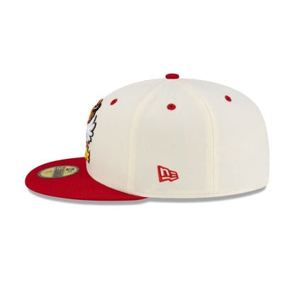 New Hampshire Fisher Cats Chrome Food Pack 59FIFTY Fitted Hat