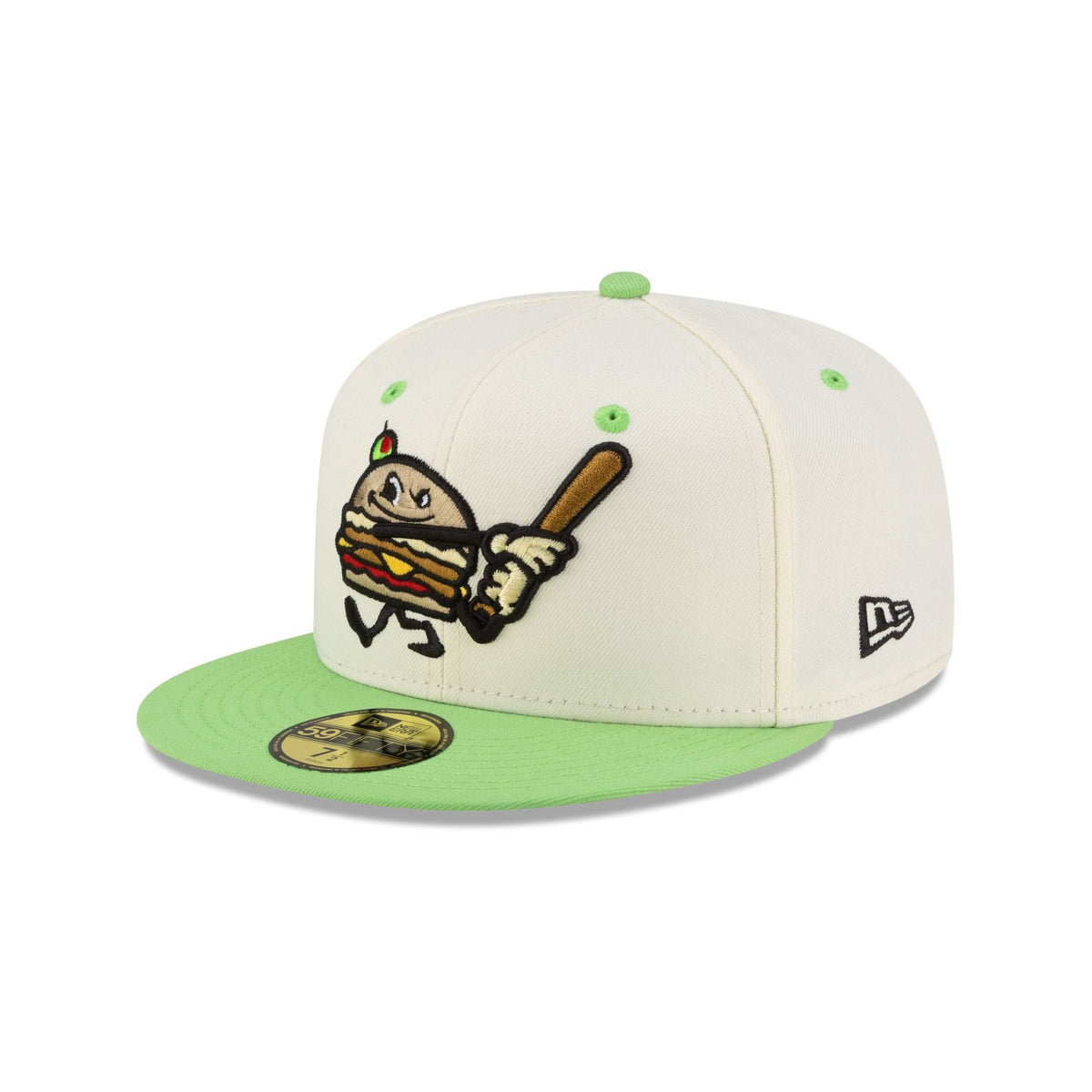 Akron RubberDucks Chrome Food Pack 59FIFTY Fitted Hat