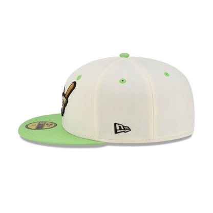 Akron RubberDucks Chrome Food Pack 59FIFTY Fitted Hat