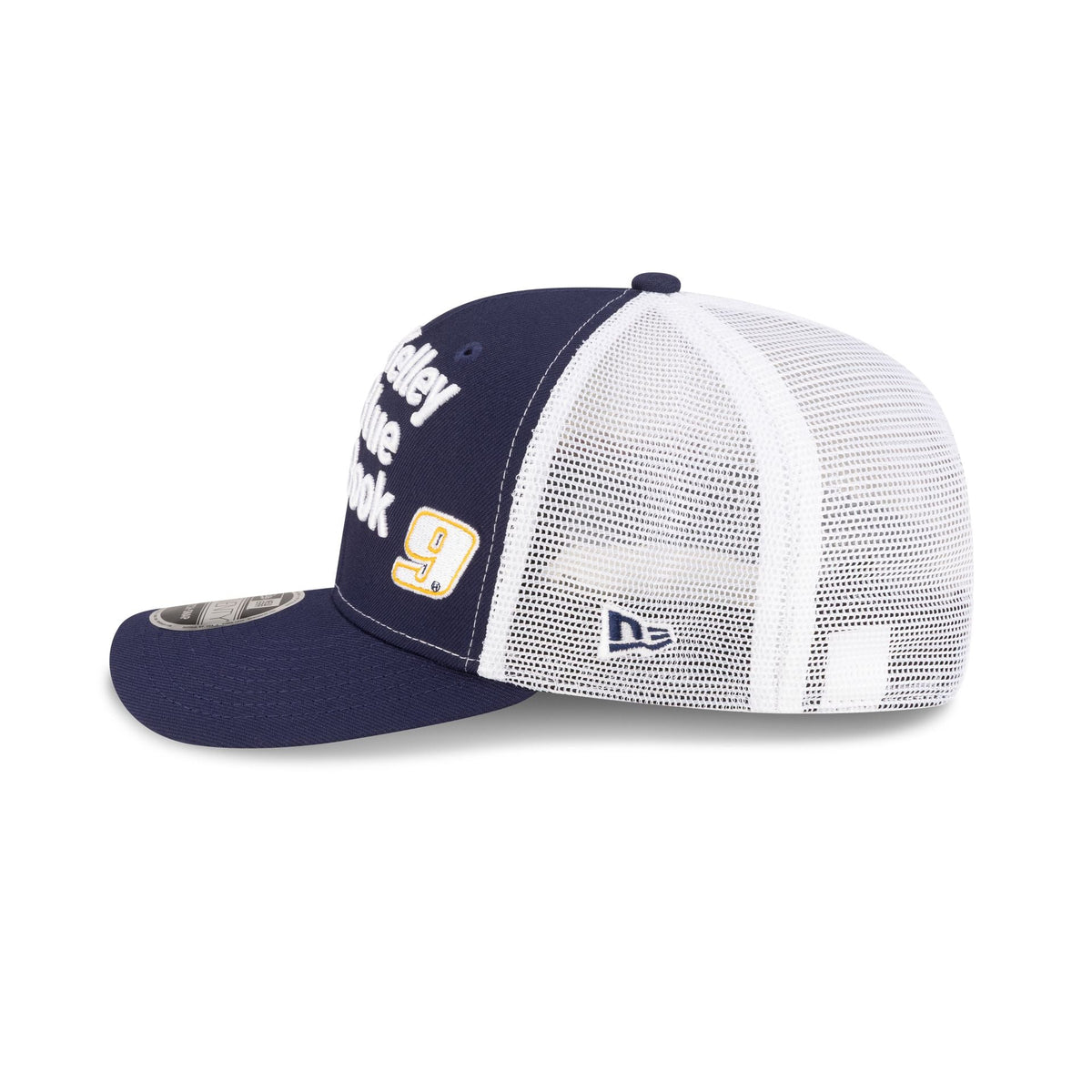 Hendrick Motorsports 2026 Chase Elliott Kelley Blue Book Partner 9SEVENTY Trucker Hat