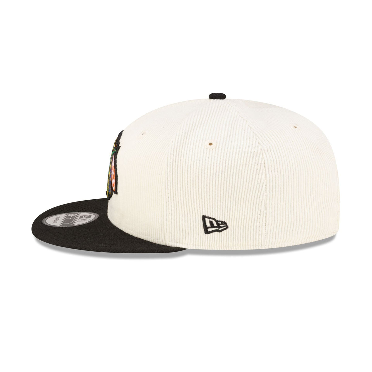 Chicago Blackhawks 100th Anniversary Chrome Corduroy 9FIFTY Snapback Hat