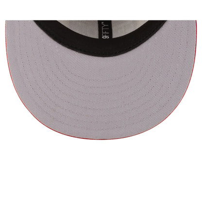 Detroit Red Wings 100th Anniversary Chrome Corduroy 9FIFTY Snapback Hat