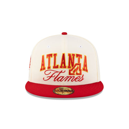 Atlanta Flames Arch Script 59FIFTY Fitted Hat