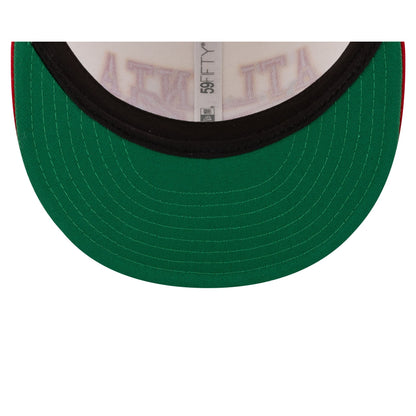 Atlanta Flames Arch Script 59FIFTY Fitted Hat