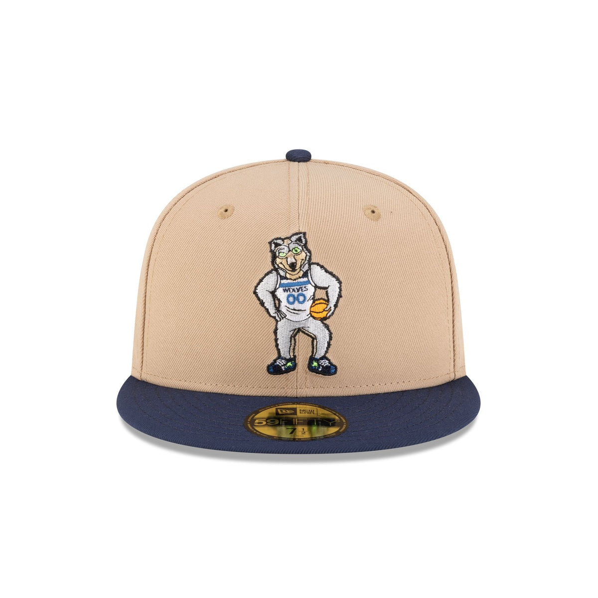 Minnesota Timberwolves Mascot Camel 59FIFTY Fitted Hat