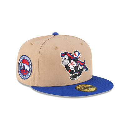 Detroit Pistons Mascot Camel 59FIFTY Fitted Hat