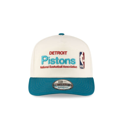 Detroit Pistons 1996-2001 Hardwood Classics Sign Stack Chrome White 19TWENTY Adjustable Hat