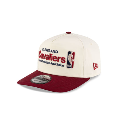 Cleveland Cavaliers 2010-2017 Hardwood Classics Sign Stack Chrome White 19TWENTY Adjustable Hat