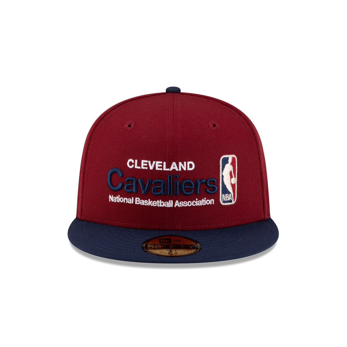 Cleveland Cavaliers 2010-2017 Hardwood Classics Sign Stack 59FIFTY Fitted Hat