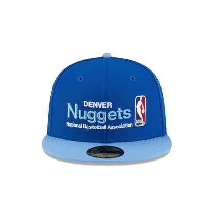 Denver Nuggets 2008-2018 Hardwood Classics Sign Stack 59FIFTY Fitted Hat