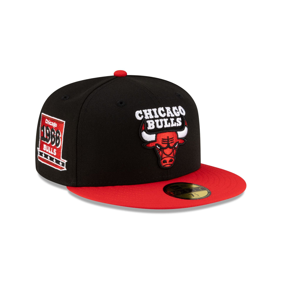 Chicago Bulls 1966-Present Hardwood Classics Black 59FIFTY Fitted Hat