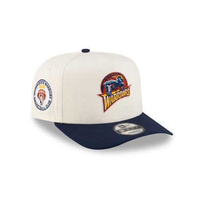 Golden State Warriors 1997-2010 Hardwood Classics Express Chrome White 9FIFTY A-Frame Snapback Hat