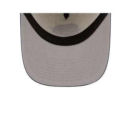 Golden State Warriors 1997-2010 Hardwood Classics Express Chrome White 9FIFTY A-Frame Snapback Hat