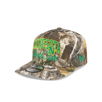 Minnesota North Stars Arch Script Realtree 19TWENTY Snapback Hat