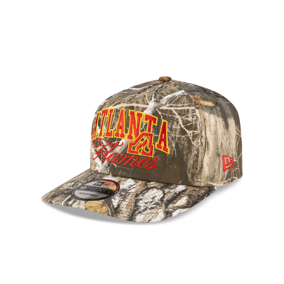 Atlanta Flames Arch Script Realtree 19TWENTY Snapback Hat