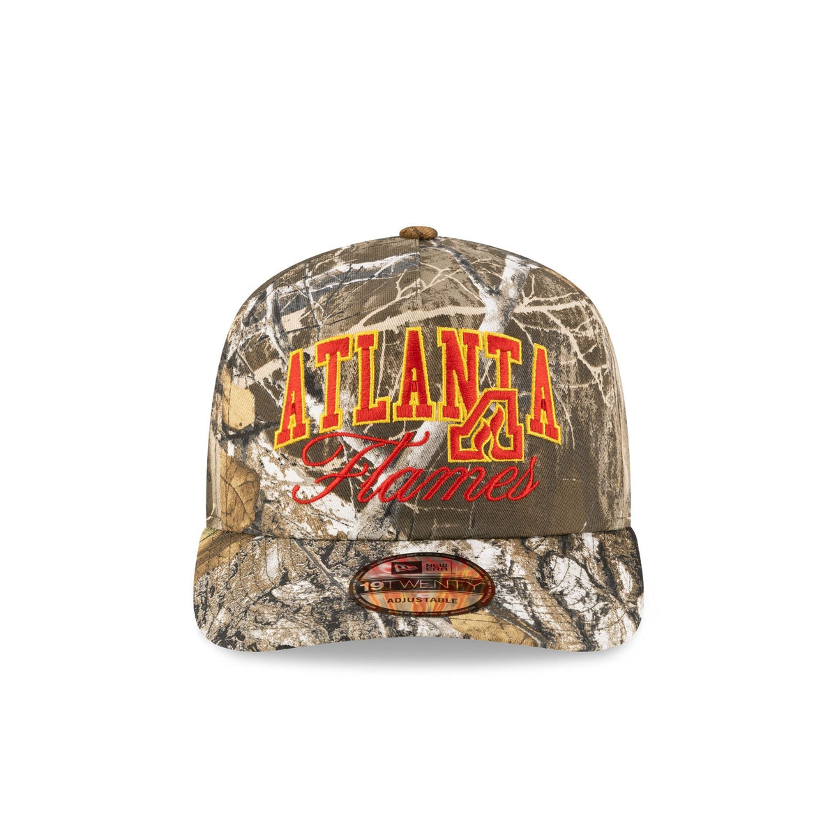 Atlanta Flames Arch Script Realtree 19TWENTY Snapback Hat