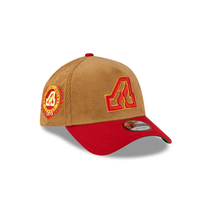 Atlanta Flames Wheat Corduroy 9FORTY A-Frame Snapback Hat
