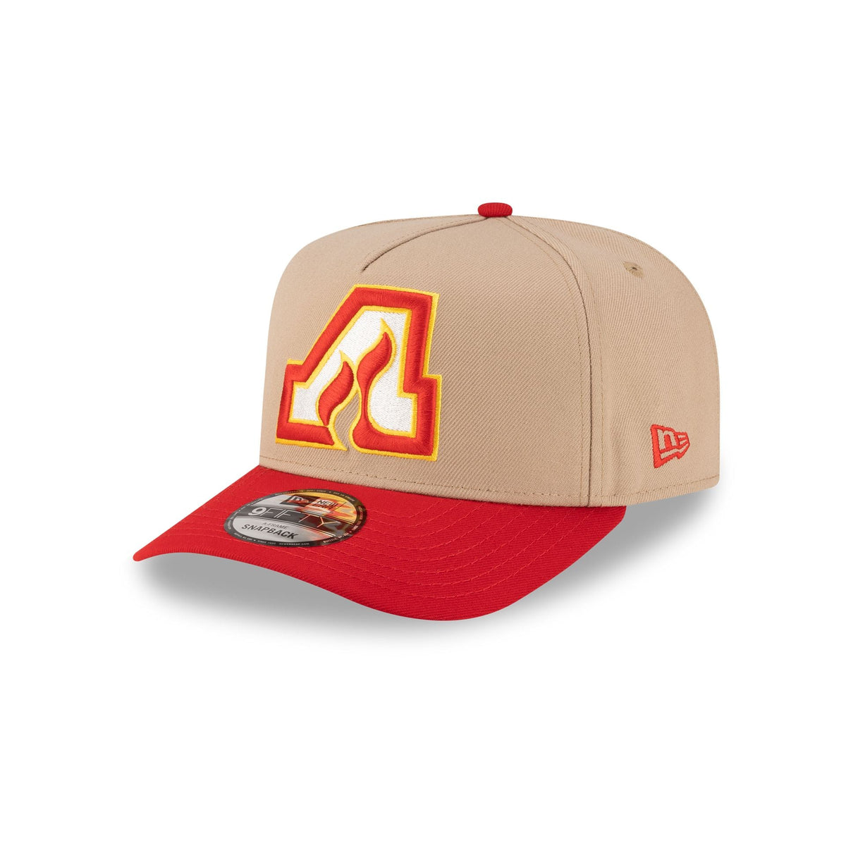 Atlanta Flames Camel 9FIFTY A-Frame Snapback Hat