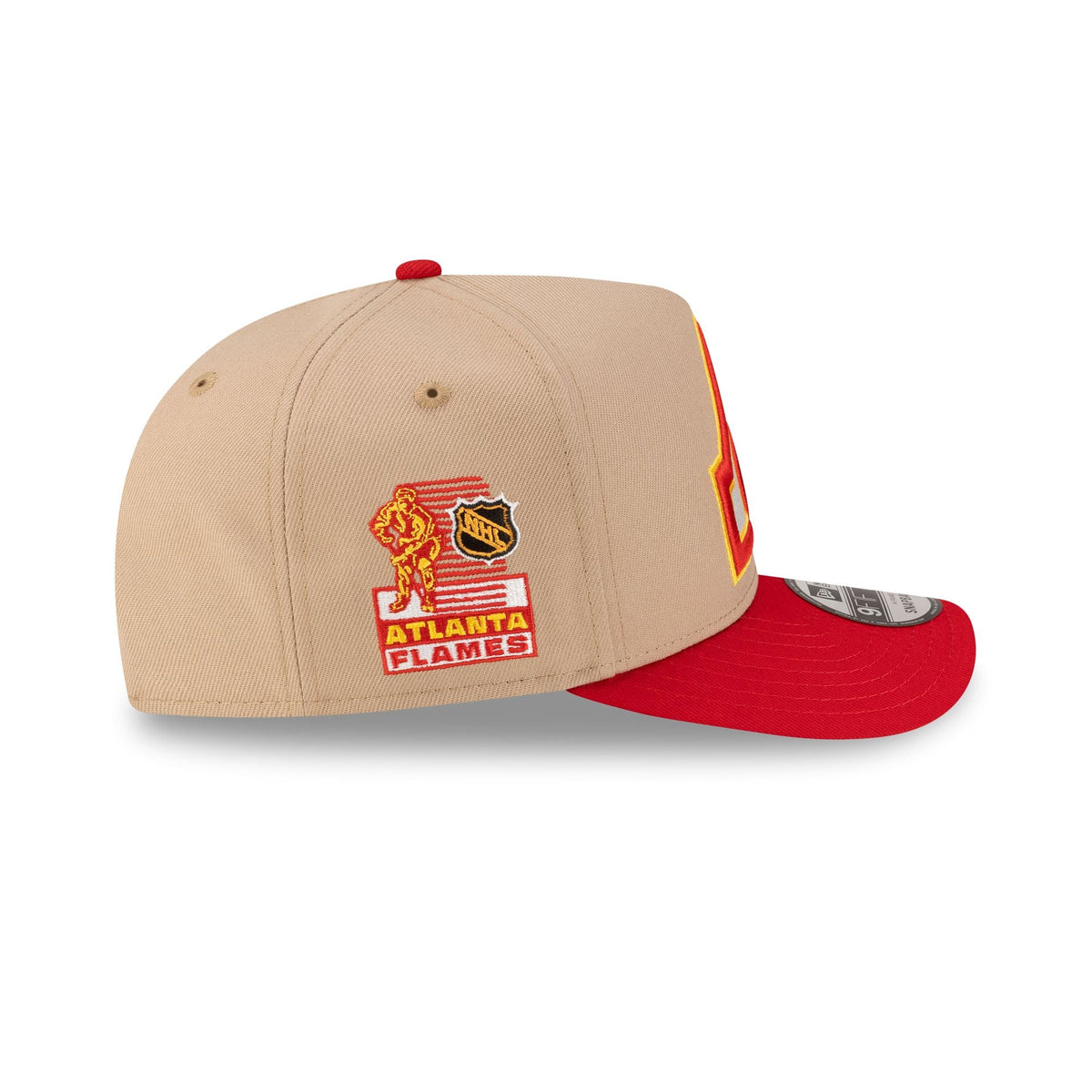 Atlanta Flames Camel 9FIFTY A-Frame Snapback Hat