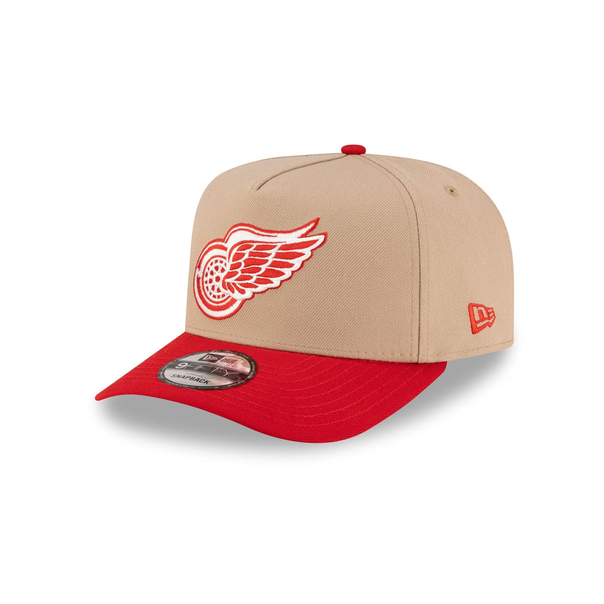 Detroit Red Wings Camel 9FIFTY A-Frame Snapback Hat