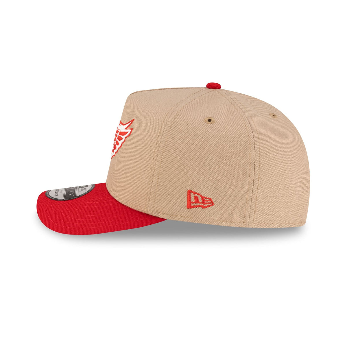Detroit Red Wings Camel 9FIFTY A-Frame Snapback Hat