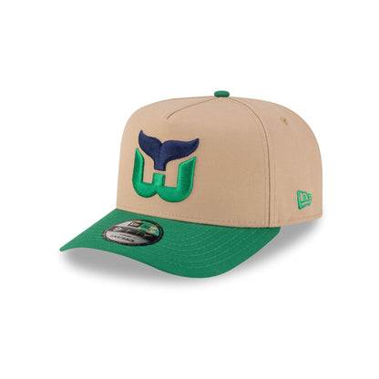 Hartford Whalers Camel 9FIFTY A-Frame Snapback Hat