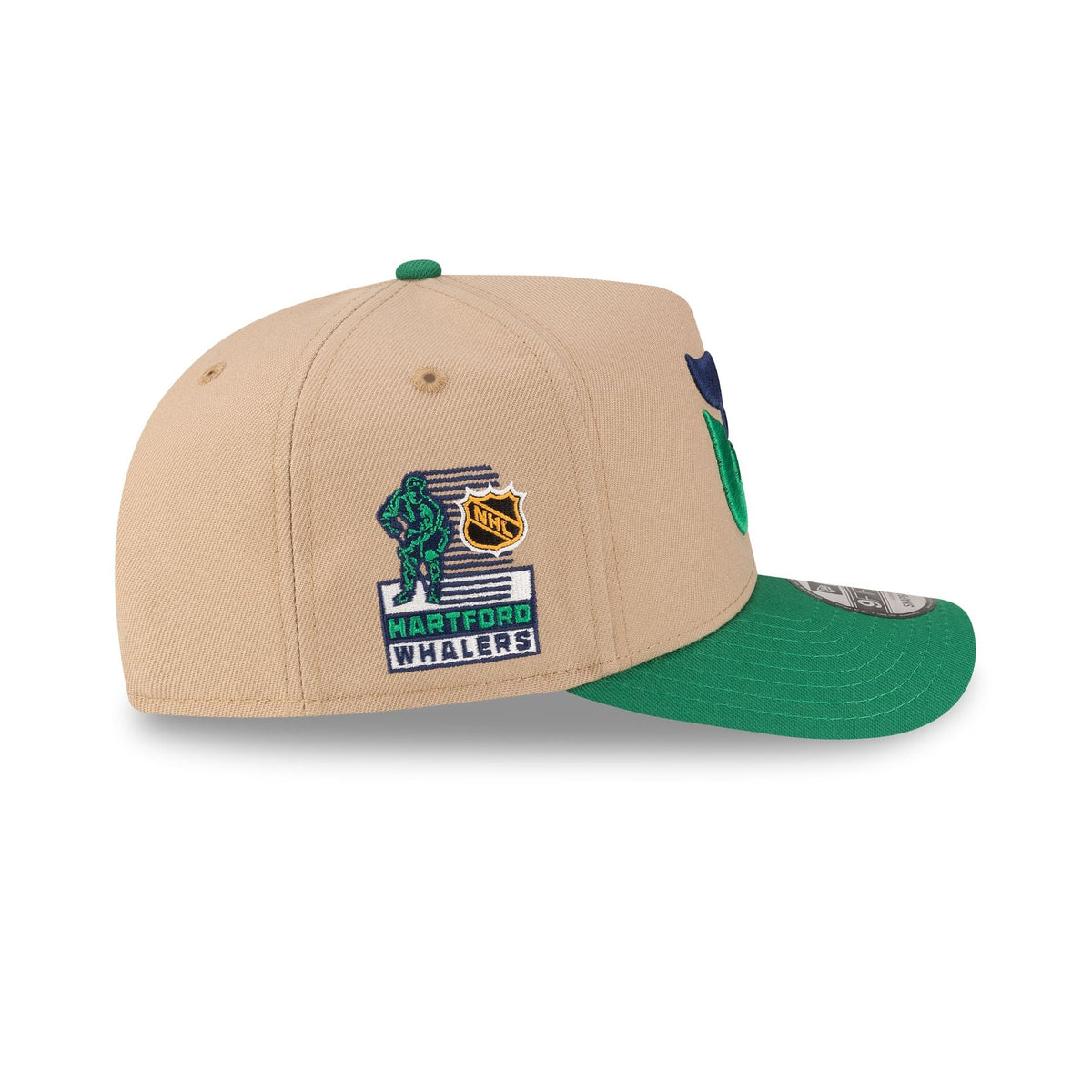 Hartford Whalers Camel 9FIFTY A-Frame Snapback Hat