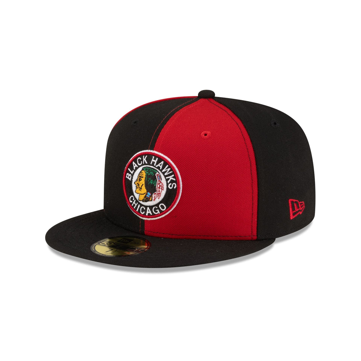Chicago Blackhawks Pinwheel 59FIFTY Fitted Hat