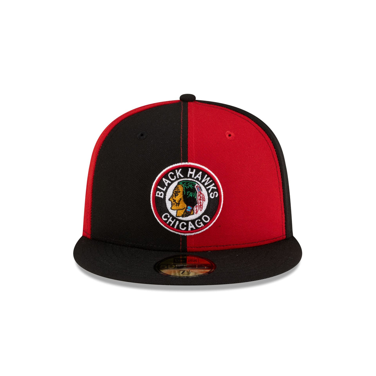 Chicago Blackhawks Pinwheel 59FIFTY Fitted Hat