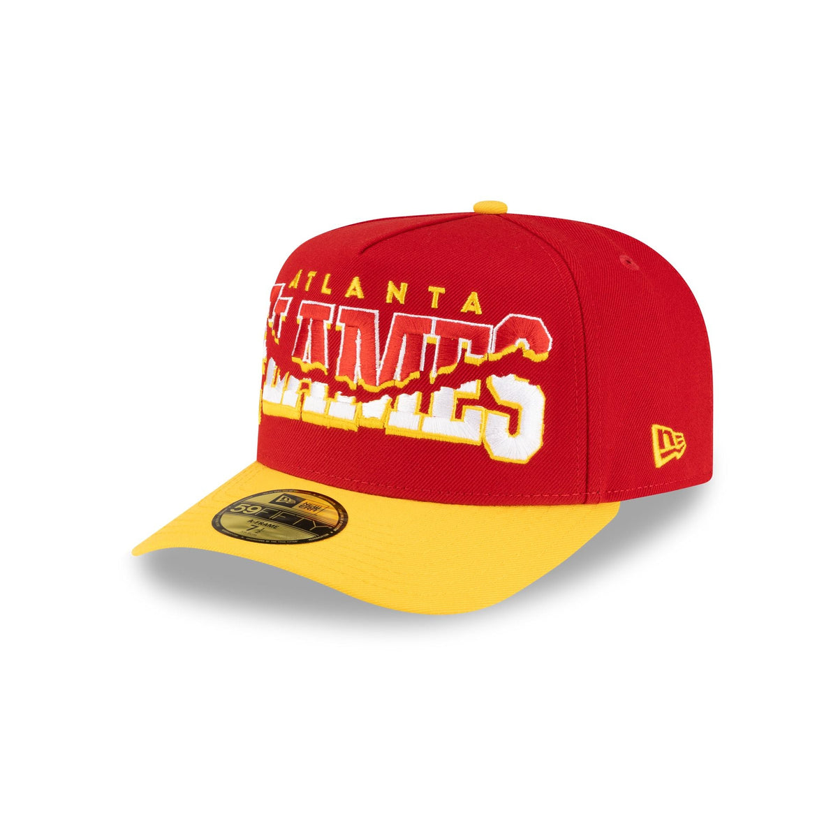 Atlanta Flames Snapped Wordmark 59FIFTY A-Frame Fitted Hat