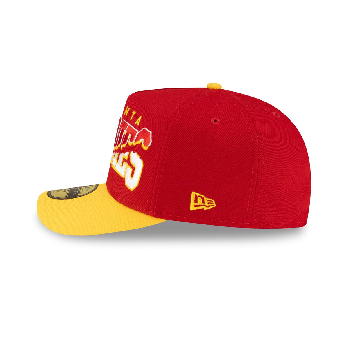 Atlanta Flames Snapped Wordmark 59FIFTY A-Frame Fitted Hat