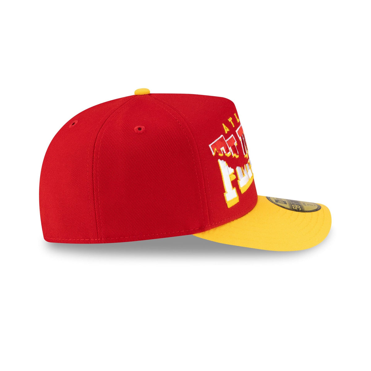 Atlanta Flames Snapped Wordmark 59FIFTY A-Frame Fitted Hat